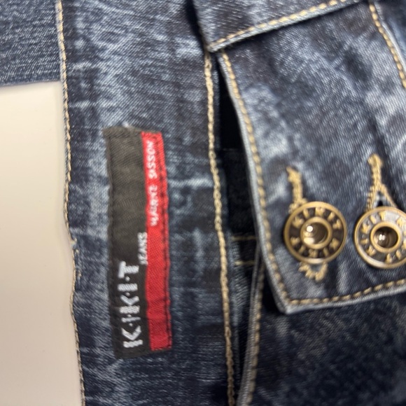 Maurices vintage Y2K  flare Leg Jeans in Deep Blue women’s denim jeans - Picture 2 of 8